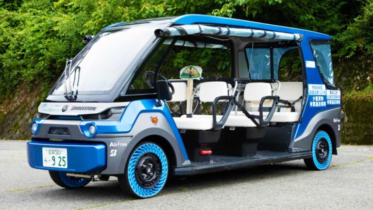 Bridgestone’s Airless Tires Finally Hit The Road, But They Top Out At 12 MPH