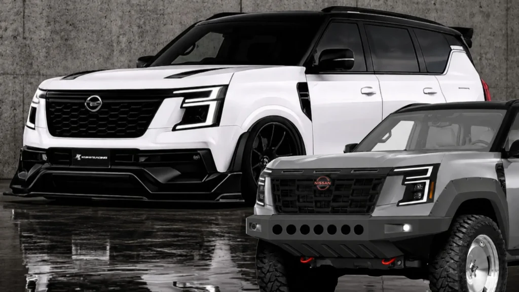 These Tuned Nissan Armadas Go Lower Than a GT-R And Higher Than A Pro-4X