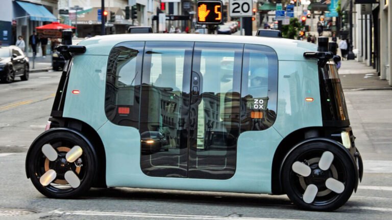 Amazon’s Zoox Can Now Charge For Rides In A Car With No Steering Wheel Or Pedals