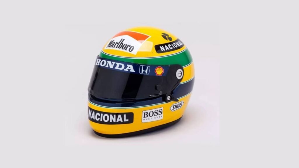 Ayrton Senna’s Race-Winning F1 Helmet Just Sold For $670,000