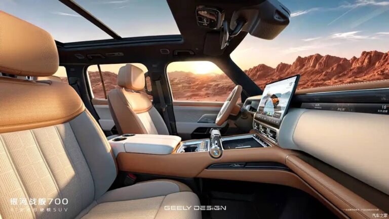 Geely's 1,113-HP Off-Road SUV Makes The Land Cruiser Look Low-Tech