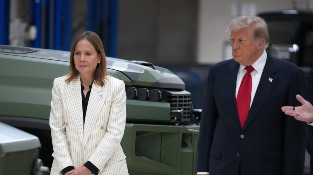 Trump Joins War On Cars, Tells Mary Barra 'I'm Not Sure I Want To Get Hit By One Of Your Silverados'