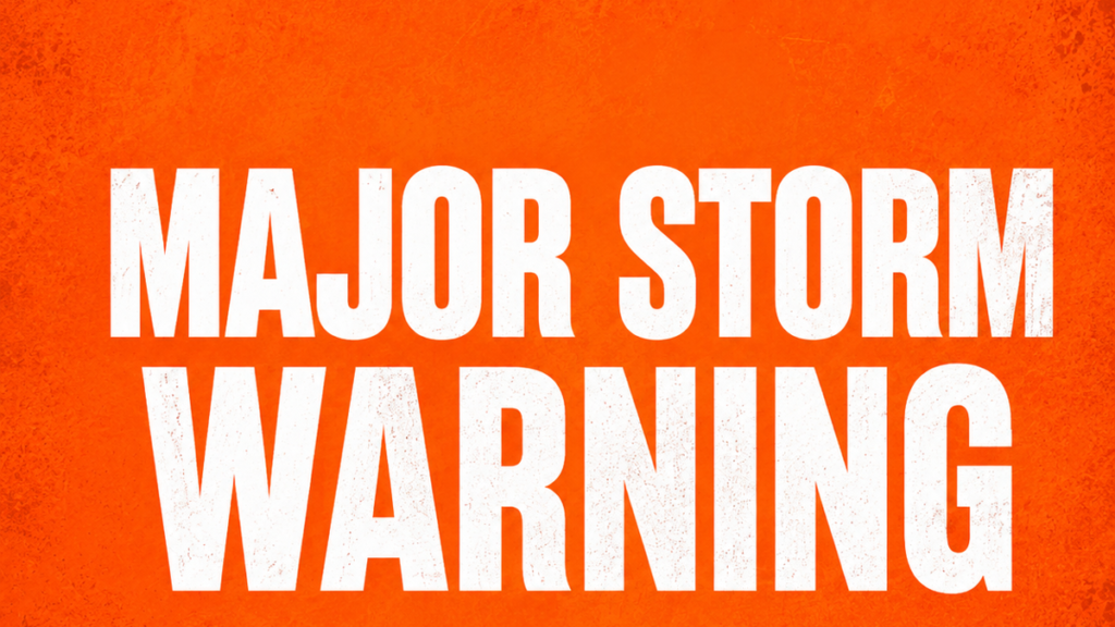 Thunderstorm Warning: 75 MPH Gusts, Large Hail to Slam Central US, I-29 to I-70