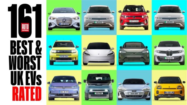 Every new EV ranked 161 to 1: the complete guide to UK electric cars