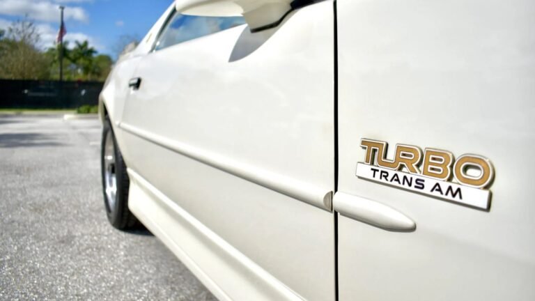 The V6-Powered 1989 Firebird That Was Faster Than The Corvette