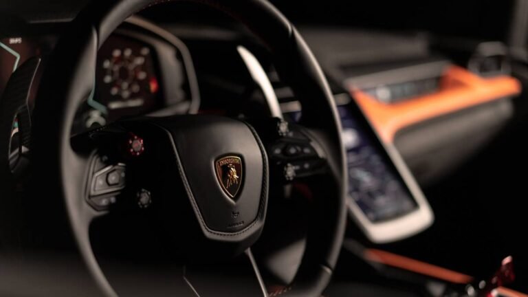 Lamborghini Says Its Fighter Jet Start Button Is Here To Stay