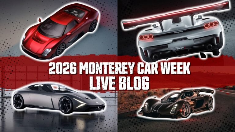 2026 Monterey Car Week Live Blog: Live Updates