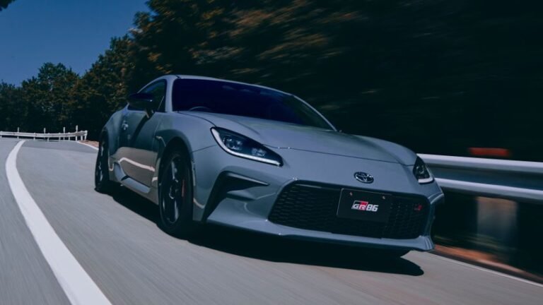 Toyota GR86 gets a driver-focused revamp that you can’t enjoy