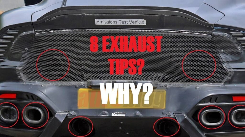 2027 Aston Martin Vanquish S Gets Way Too Many Exhaust Tips