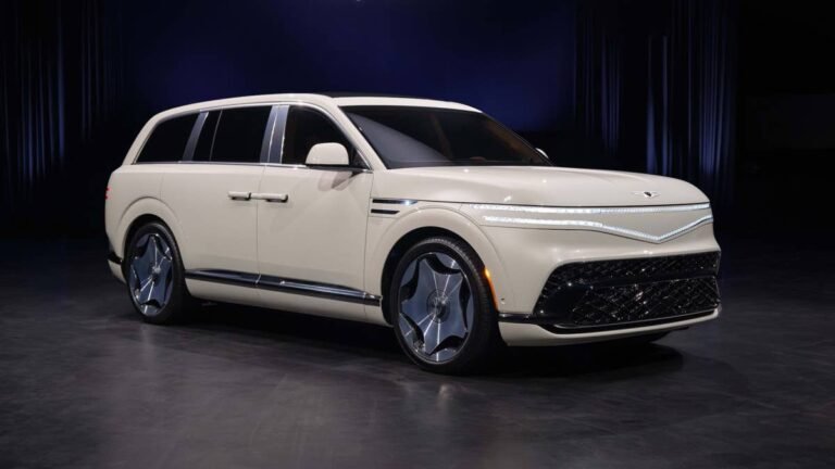Genesis GV90 Debuts With a Long List of Firsts and Fancy Gimmicks