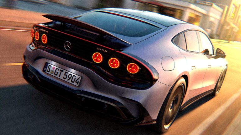 Mercedes-AMG’s Cheapest GT 4-Door Loses 625 HP, Gains Fake 6-Cylinder Soundtrack
