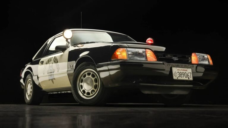 This Ford Cop Car Was Quicker Than A Ferrari, And It’s Yours For Less Than A New Honda Accord