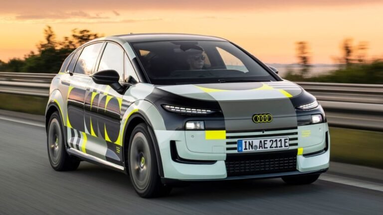 New Audi A2 e-tron prototype 2026 - pictures