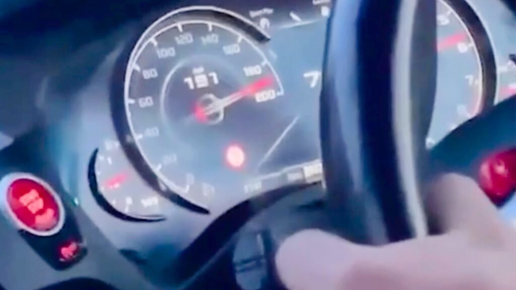 Soccer Player Jailed After Filming His BMW X3 M At 191 MPH