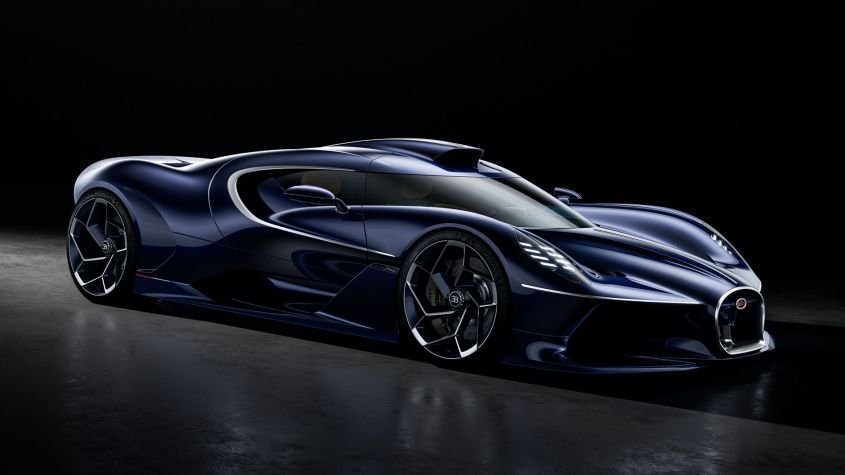 New Bugatti Destrier is a one-off Bollide with an even more radical design