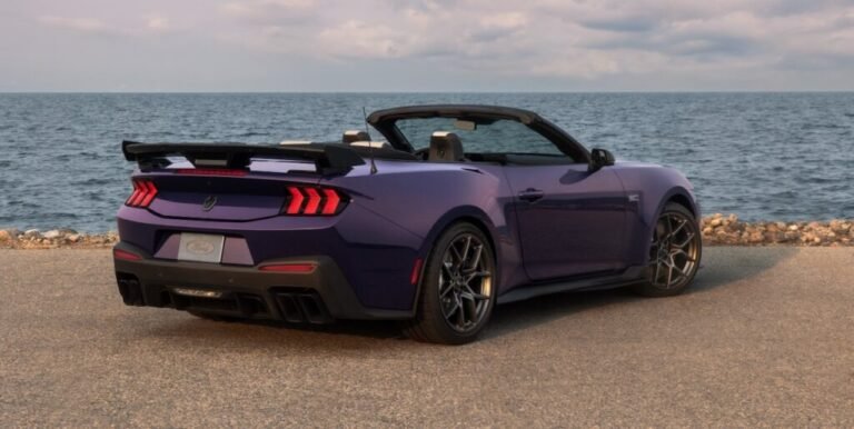 2027 Ford Mustang Dark Horse SC Convertible Debuts With 795 HP
