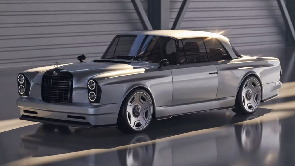 This 1960s Mercedes W111 Coupe Is Really A 2020s AMG C63 S Coupe