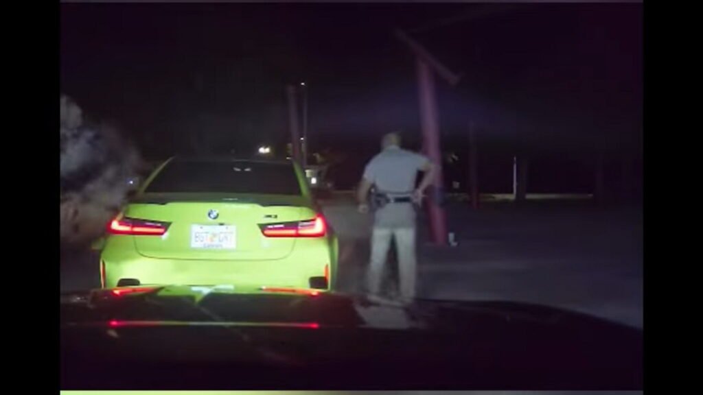 100 Cars Blocked Florida Interstate For Burnouts, Then One BMW Did Something Even Dumber