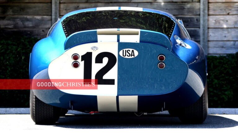 The Most Expensive American Car Ever Sold Was Built To Beat Ferrari
