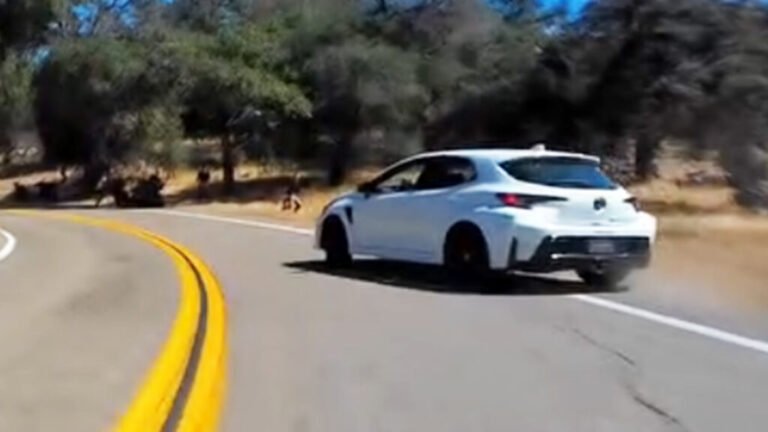 Motorcyclists Stopped To Help One Crash, Then A GR Corolla Crashed Into Theirs