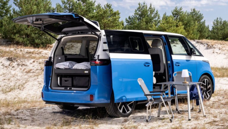 VW’s First Electric California Is An ID. Buzz With A Bed