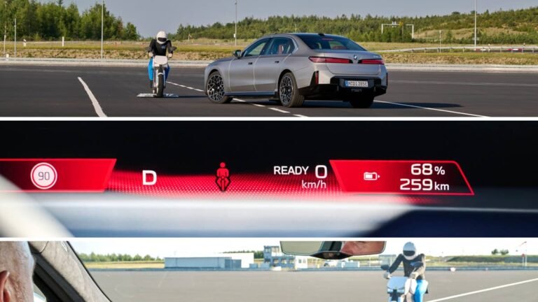BMW's New Safety Tech Can Stop You From Opening a Door Into a Cyclist