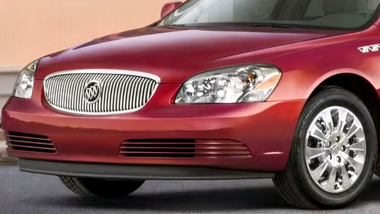 V8 Thunder, With Seating For 6: The Buick Lucerne Was The Last Of Its Kind