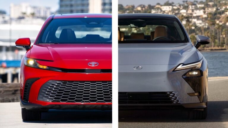 The $5,000 Badge Upgrade: Maxed-Out Toyota Camry Vs. Base Lexus ES Hybrid