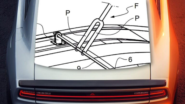 Stellantis Patent Turns A Sedan Or Hatch Into A Pickup With Foldable Tailgate