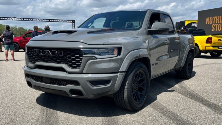 Ram's New Rumble Bee V8 Trucks Aren't As Quick As The Hurricane Inline-6, And We Can Prove It