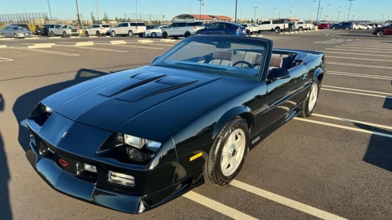 At $15,000, Is This 1992 Chevy Camaro Z28 A Droptop Dream?