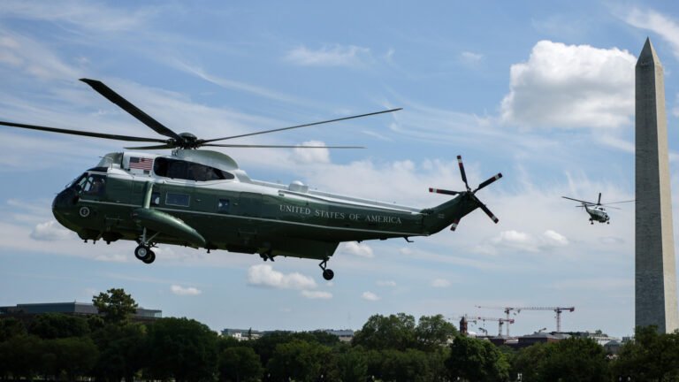 Marine One Came Within A Mile Of Hitting Regional Jet Over DC, Corps Called Flight Routine