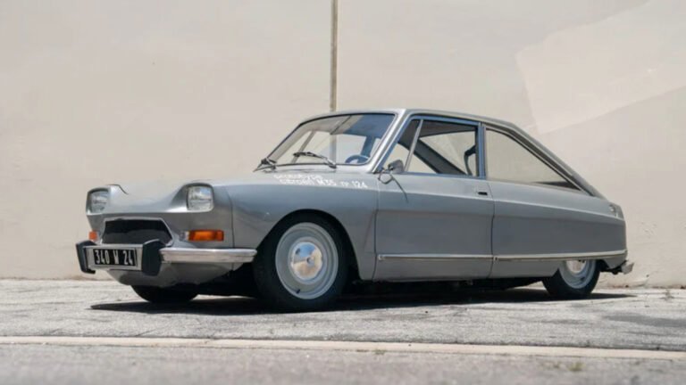 This Odd-Looking, Super Rare Experimental Citroën Is Powered By A Wankel Rotary Engine, And It's Up For Auction