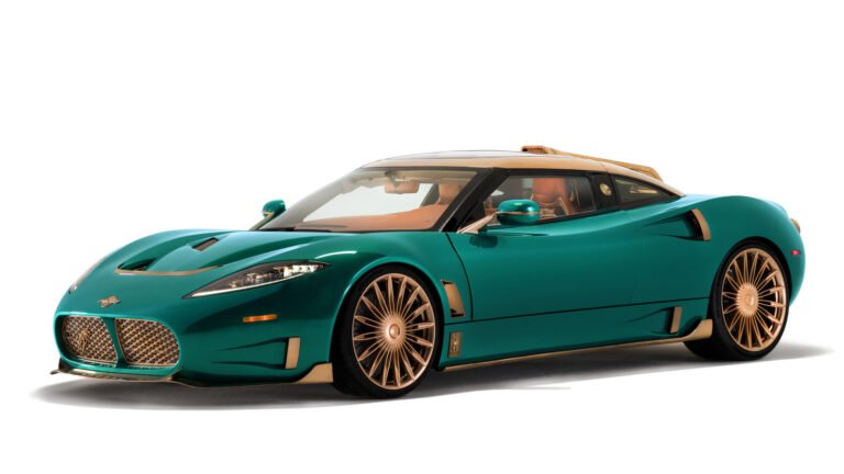Spyker Is Back With The 800-HP, Gold-Plated, Manual-Only C8 Preliator XXV Coupe