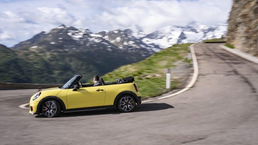 MINI JCW Convertible in Sunny Side Yellow Is MINI at Its Best