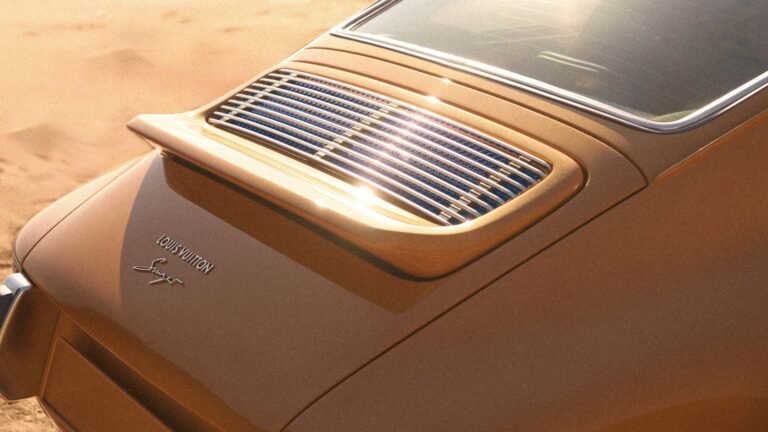 Singer's Latest Marvelous 911 Restomod Has Exterior Wood Trim And Louis Vuitton Leather