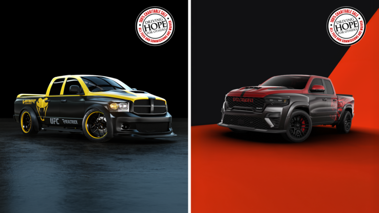 This 900+ HP 2027 Ram 1500 Rumble Bee SRT Is Being Auctioned For Charity With A Viper-Powered SRT-10
