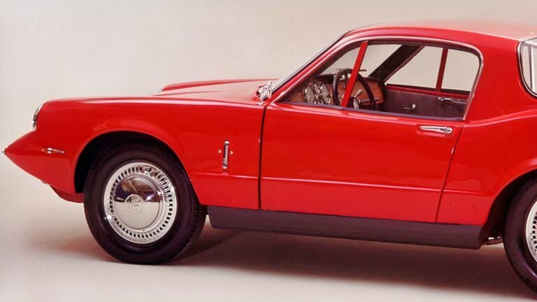 Fast, Rare, Forgotten: 10 Performance Cars From The 1960s That Were Lost To Time