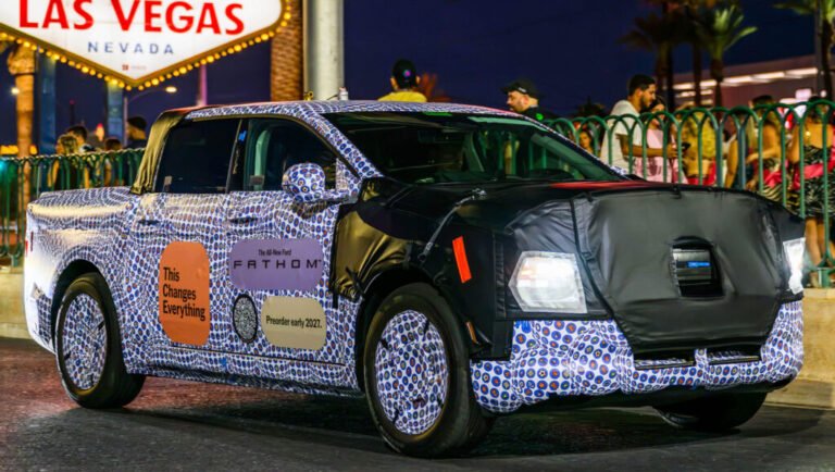 New Ford Fathom Prototype Breaks Cover Ahead Of Its 2027 Debut