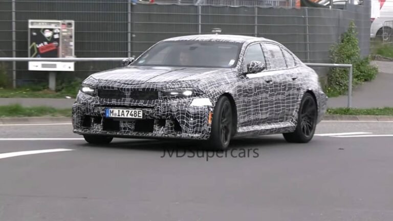 2028 BMW M5 Spied Wearing Its New Face