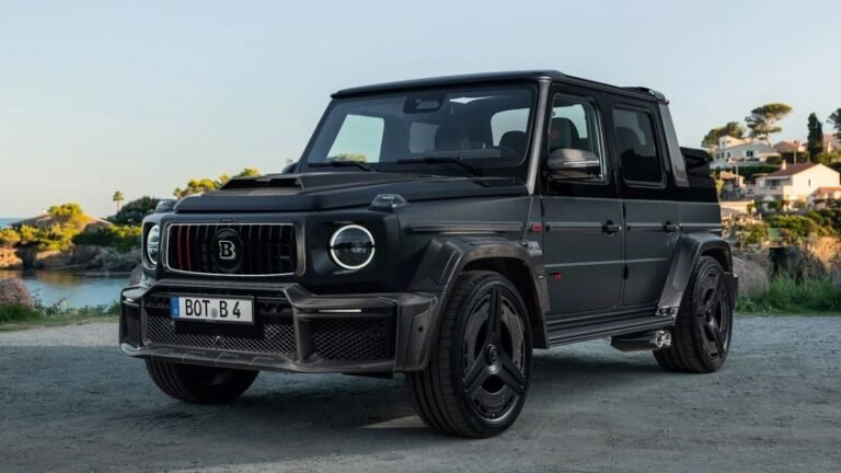 Mad Brabus 900 Rocket Edition is also the first new Mercedes G-Class Cabriolet