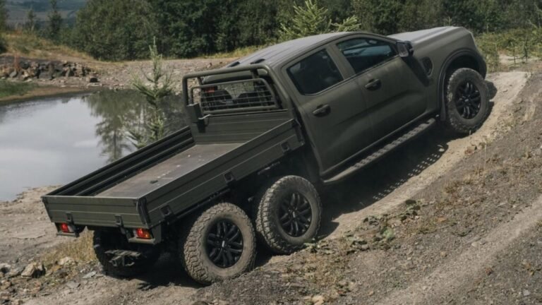 Ford’s 6X6 Ranger Super Duty Is Bidding To Arm The British Army