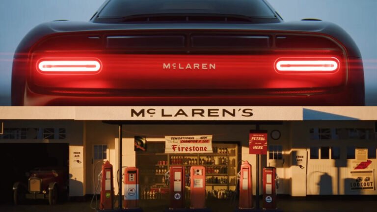 McLaren’s New Logo Is Inspired By An Old Garage Sign
