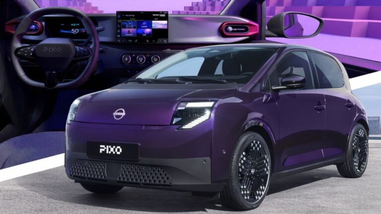 Nissan’s New Entry-Level EV Pixelates The Renault Twingo