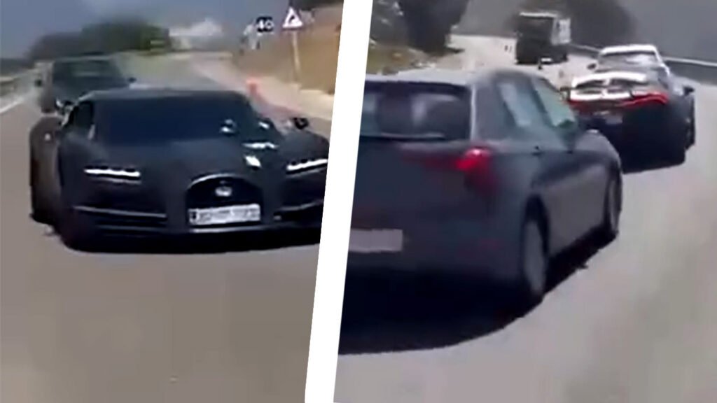 The Cheapest New VW You Can Buy Rear-Ended A Multi-Million Bugatti Tourbillon Prototype