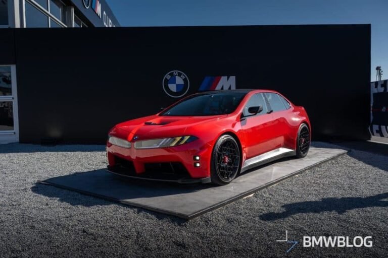 Watch The Electric BMW M3 Concept Attack A Hill Climb