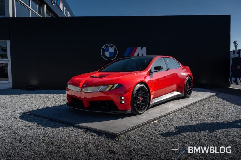 Watch The Electric BMW M3 Concept Attack A Hill Climb