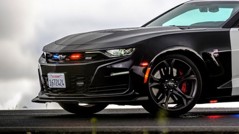 Move Over, Mustang: There's A 'New' Chevy Camaro Cop Car On Duty