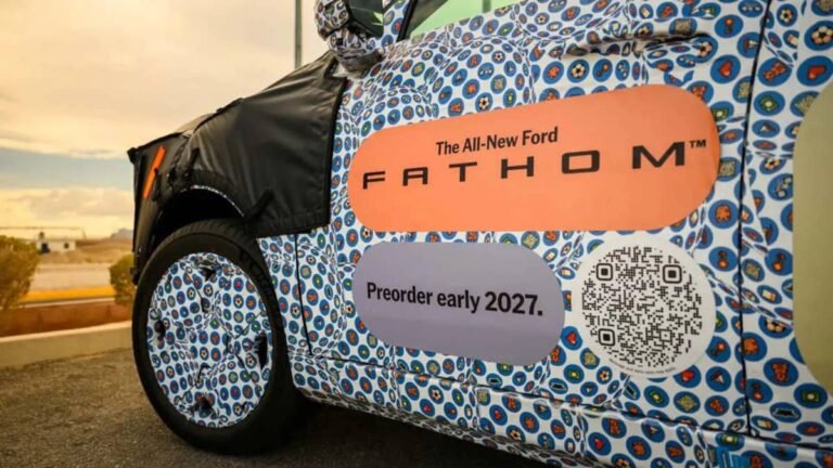Ford’s EV Truck Frunk Could Hide a Fold-Out Big Screen