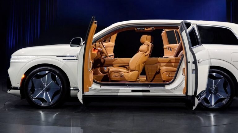 Heated Wooden Floors, Swivel Seats, And Coach Doors: The Wildest Features Of The Genesis GV90